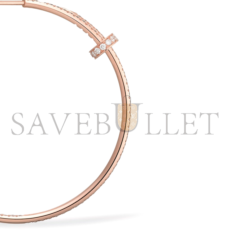 CARTIER JUSTE UN CLOU HOOP EARRINGS, LARGE MODEL, PAVED N8515009